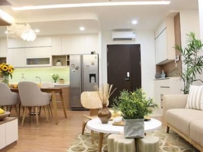 Bán căn hộ chung cư 3 phòng ngủ Mailand Hanoi City, view nội khu, hướng Tây Tứ Trạch